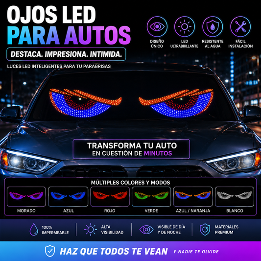 Ojos Demonio LED Flexibles