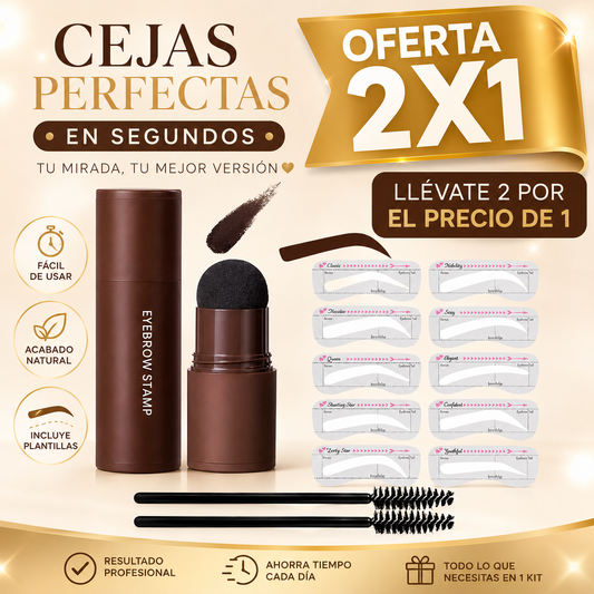 Oferta 2x1: Kit Sellos de Cejas con Envío Gratis 🔥