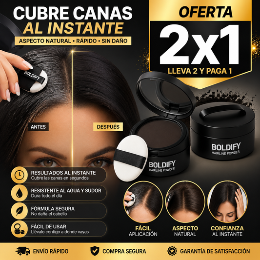 Cubre Canas al Instante – Acabado Natural (COMPRA 1 OBTEN 1 GRATIS)
